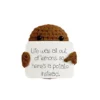 Positive cute potato home room decor mini handmade plush ornament knitting wool yarn doll birthday gifts room decorations 6