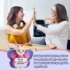 Positive energy butterfly hug pocket mini handmade plush wool knitting doll with card funny christams gift home room decoration 5