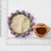 2025 crochet flower potted rose kintted flower coaster crochet flower cup mat friends gift table decor 2