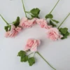 Rose knitted flowers crochet wedding bouquet flower knitted bouquet home party decor friends gift graduation bouquet 4