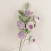 1pc rose knit flower creative crochet flowers bouquet crochet woven flowers wedding decor gift home decor 2