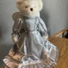 About 35cm angel teddy bear plush stuffed toys in skirt plush joint teddy bear doll birthday christmas gift for girl children 2