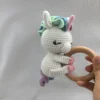 Baby security blanket towel feeding bib soft towel cotton burping cloth infant shower gift knitted lovely animal rattle sleep to 6