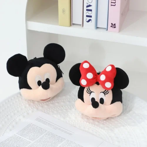 16cm cute micky mouse pluto plush toys small pendant key chains stuffed animals school bag hanging birthday gifts kids toys 1
