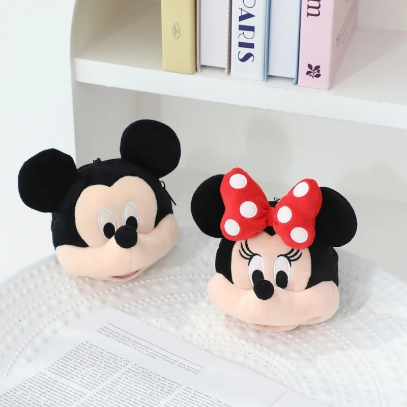16cm cute micky mouse pluto plush toys small pendant key chains stuffed animals school bag hanging birthday gifts kids toys 1