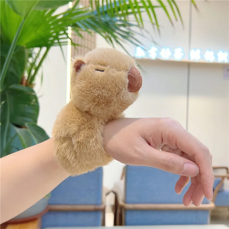 12 15cm cartoon anime capybara plush keychains dolls small pendant backpack hangings for kids birthday christmas gift 6