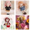 Handmade crochet girls set amigurumi crochet doll diy hook kit for knitting yarn accessories pattern crafts supplies decoration 3