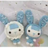 Handmade knitting cute rabbit baby materials crochet for knittin dolly knit and crochet craft set kit yarn knitting for beginner 2