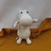 Crochet for baby handmade animation knit hippo cute stuffed animal infant toy for boys and girls dropshipping 2