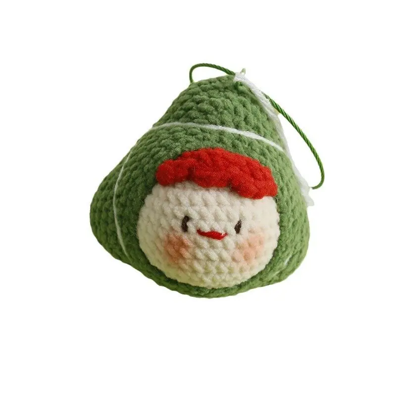 Creative crochet keychains handmade doll keychains knitting handmaking cartoon knitted keyring for keys wholesale 5