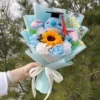Cartoon anime stitch plush doll toy stuffed animals bouquet gift box valentine's day christmas graduation birthday gifts 4