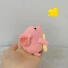 Handmade knitting diy craft mice cartoon doll decorative keychain crochet kit for beginners adults learn to crochet material kit 5