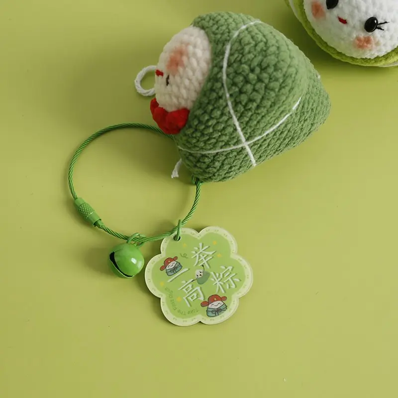 Creative crochet keychains handmade doll keychains knitting handmaking cartoon knitted keyring for keys wholesale 2