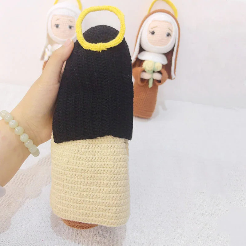 Handmade catholic saints doll religious gift for baptism, first communion santa clara santa catarina santa teresinha christmas 2