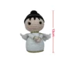 Baby crochet stuffed angel toys soft cotton knitted plush rabbit doll mini kawaii cuddle doll for gifts home deco 6