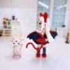 Diy doll kit handmade knitting amigurumi demons girl doll crochet hook yarn material set with pattern in english crafts ornament 2