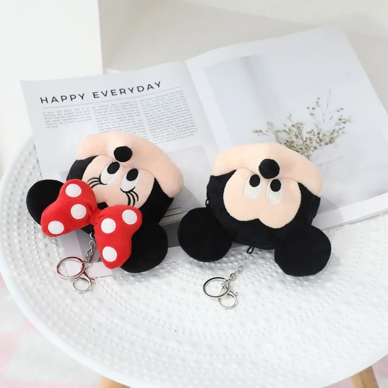 16cm cute micky mouse pluto plush toys small pendant key chains stuffed animals school bag hanging birthday gifts kids toys 3