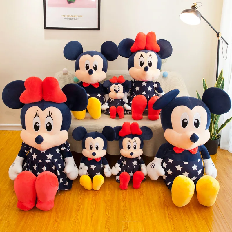 Micky mouse cartoon stuffed plush dolls anime plush baby toys pendant toys kawaii kids birthday christmas gift for kids 4