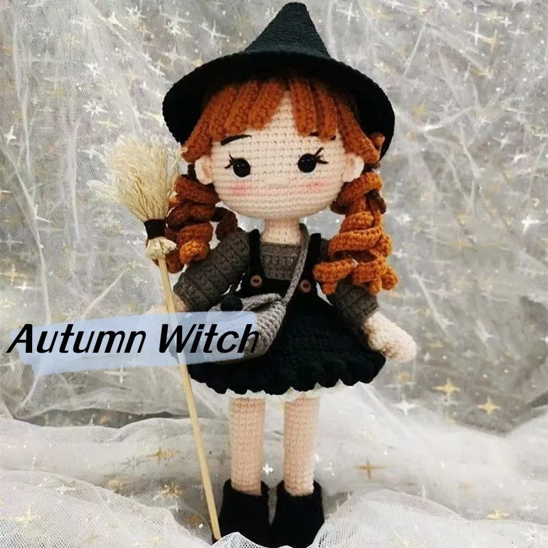 Handmade knitting crochet for knitting amigurumi knittin dolly materials pack art and crafts with hook needles children's gifts 6