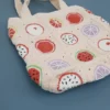 Diaper bag large capacity portable baby stroller bag organizer handmade crochet fruit mommy maternity shoulder bag 5