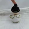 Baby crochet stuffed angel toys soft cotton knitted plush rabbit doll mini kawaii cuddle doll for gifts home deco 2