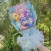 Christmas gifts cartoon sanrio plush bouquet my melody kuromi cinnamoroll kt cat plush doll toy valentine graduation gifts 3