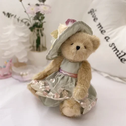 High quality teddy bear plush toys joint bear stuffed animal plush toy collection gifts stuffed animals christmas birthday gifts 1