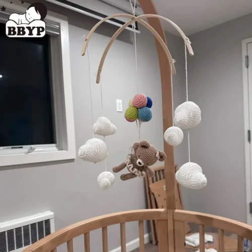 Baby Rattle Toy 0-12 Months Crochet Animal Mobile Newborn Music Box Crochet Bed Bell Hanging Toys Holder Bracket Infant Crib Toy 1 Baby rattle toy 0 12 months crochet animal mobile newborn music box crochet bed bell hanging toys holder bracket infant crib toy 1
